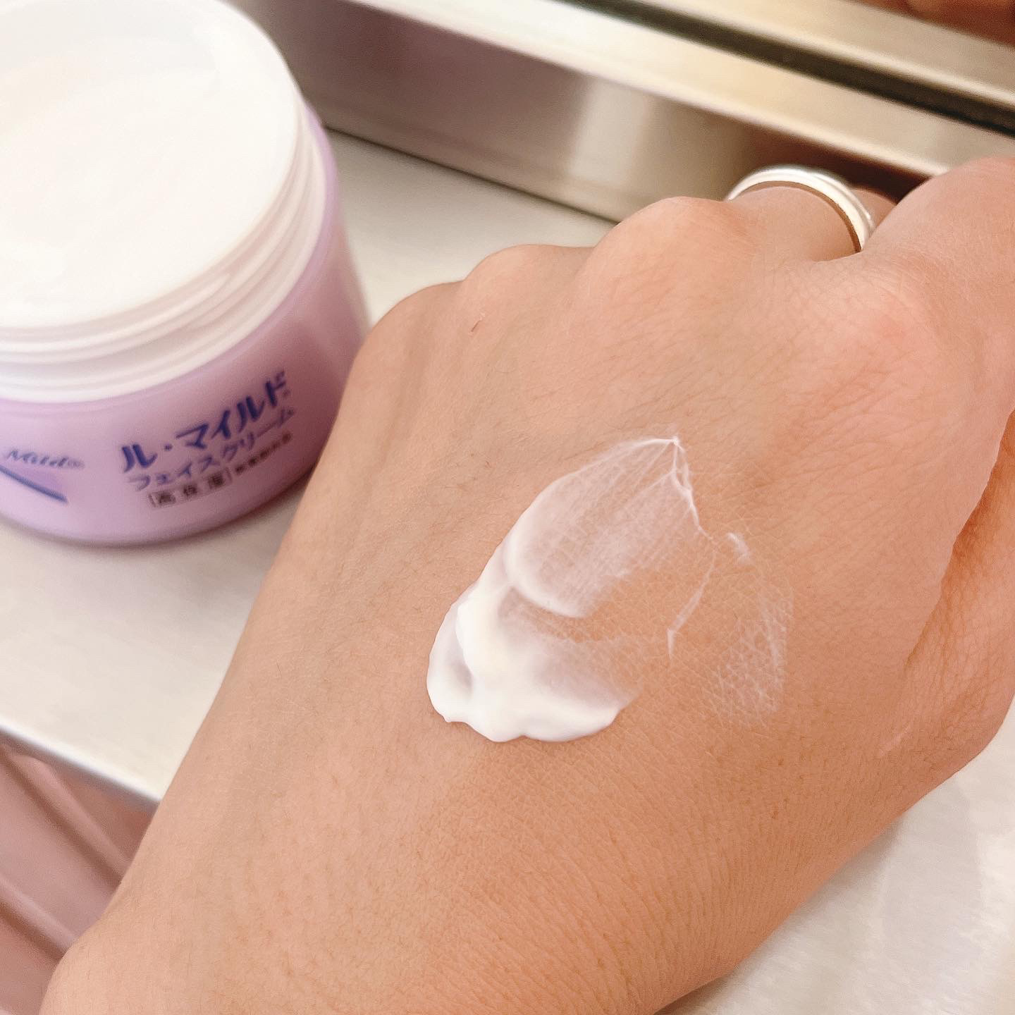 フェイスクリーム/ル・マイルド/フェイスクリームを使ったクチコミ（3枚目）