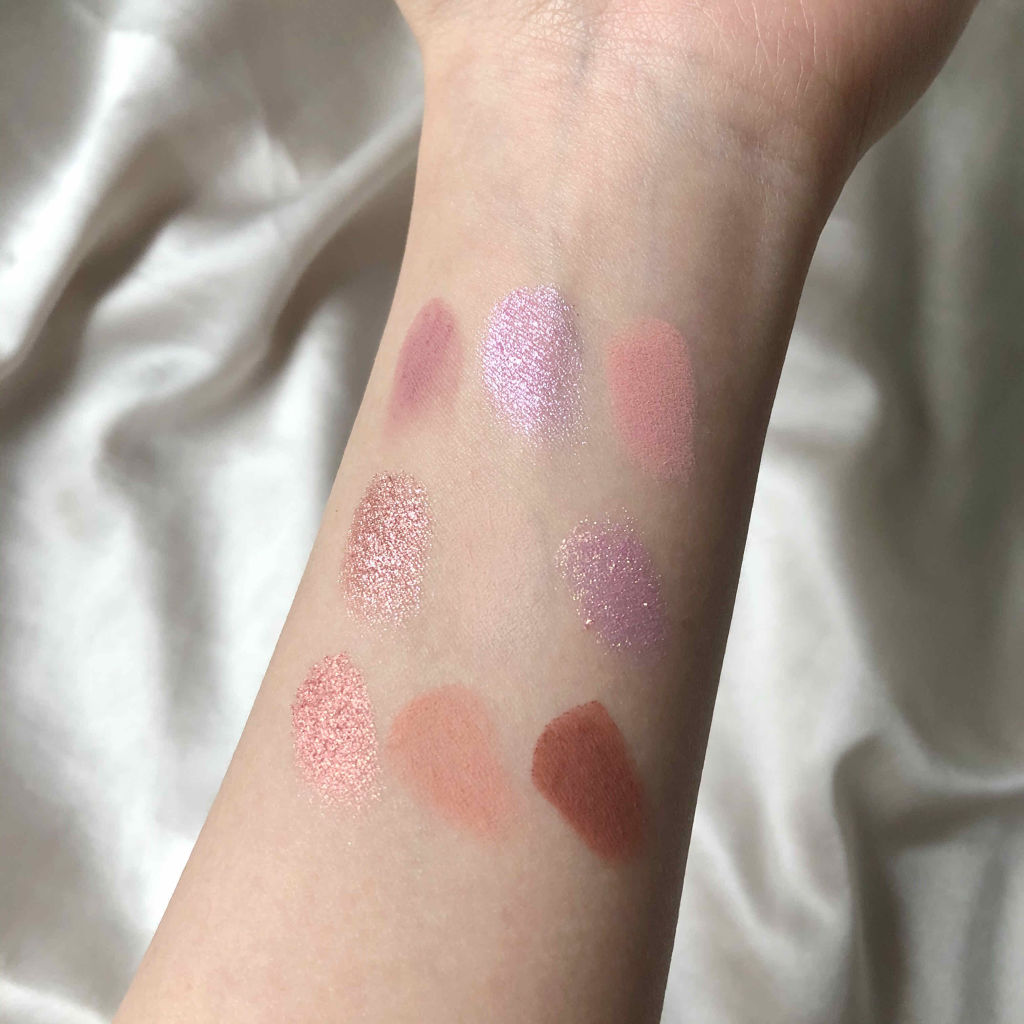 Obsessions Eyeshadow Palette/Huda Beauty/アイシャドウパレットを使ったクチコミ（3枚目）