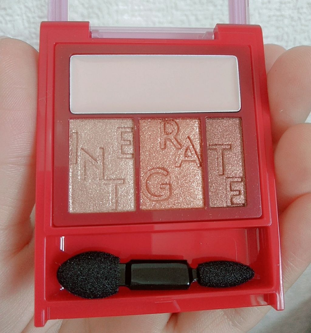 アクセントカラーアイズ CC/インテグレート/アイシャドウパレットを使ったクチコミ(1枚目)