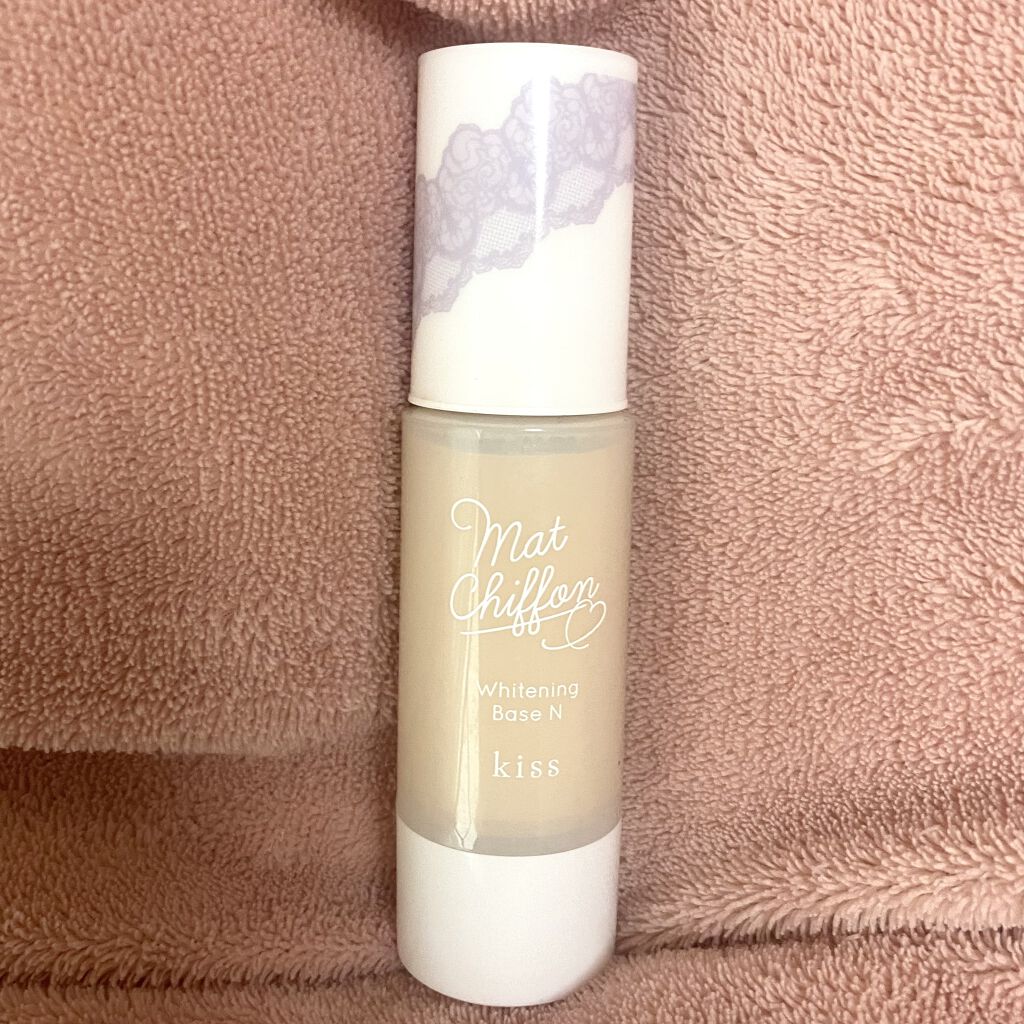 マットシフォン UVホワイトニングベースN/KiSS/化粧下地を使ったクチコミ（1枚目）
