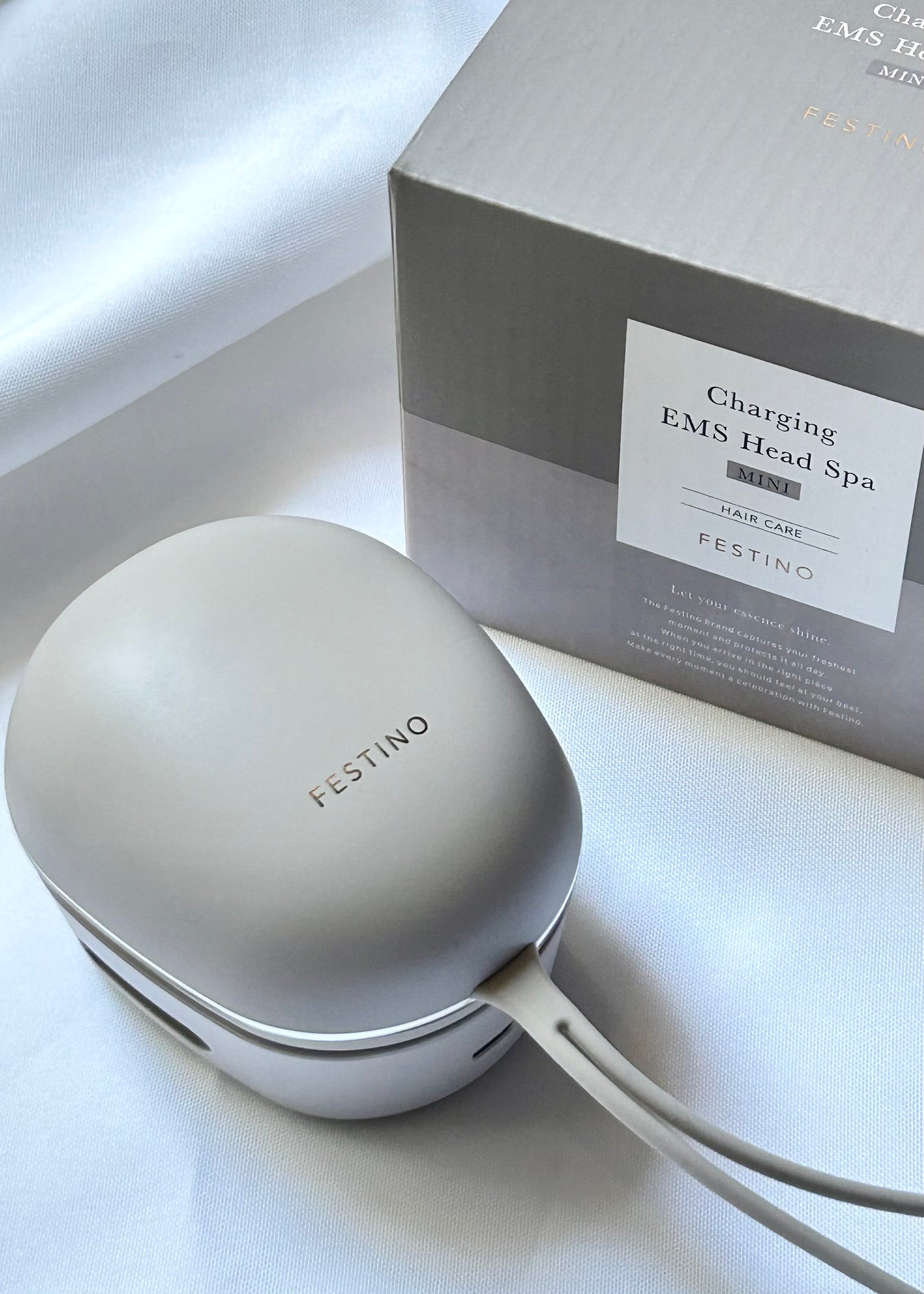 充電式EMSヘッドスパ ミニ/FESTINO/ヘッドマッサージャーを使ったクチコミ(5枚目)