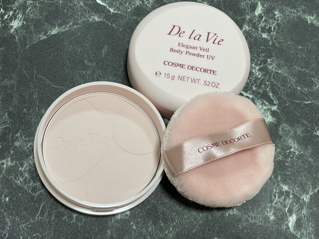 ドゥ ラ ヴィ エレガントヴェール ボディパウダー UV/DECORTÉ/ボディパウダーを使ったクチコミ（3枚目）