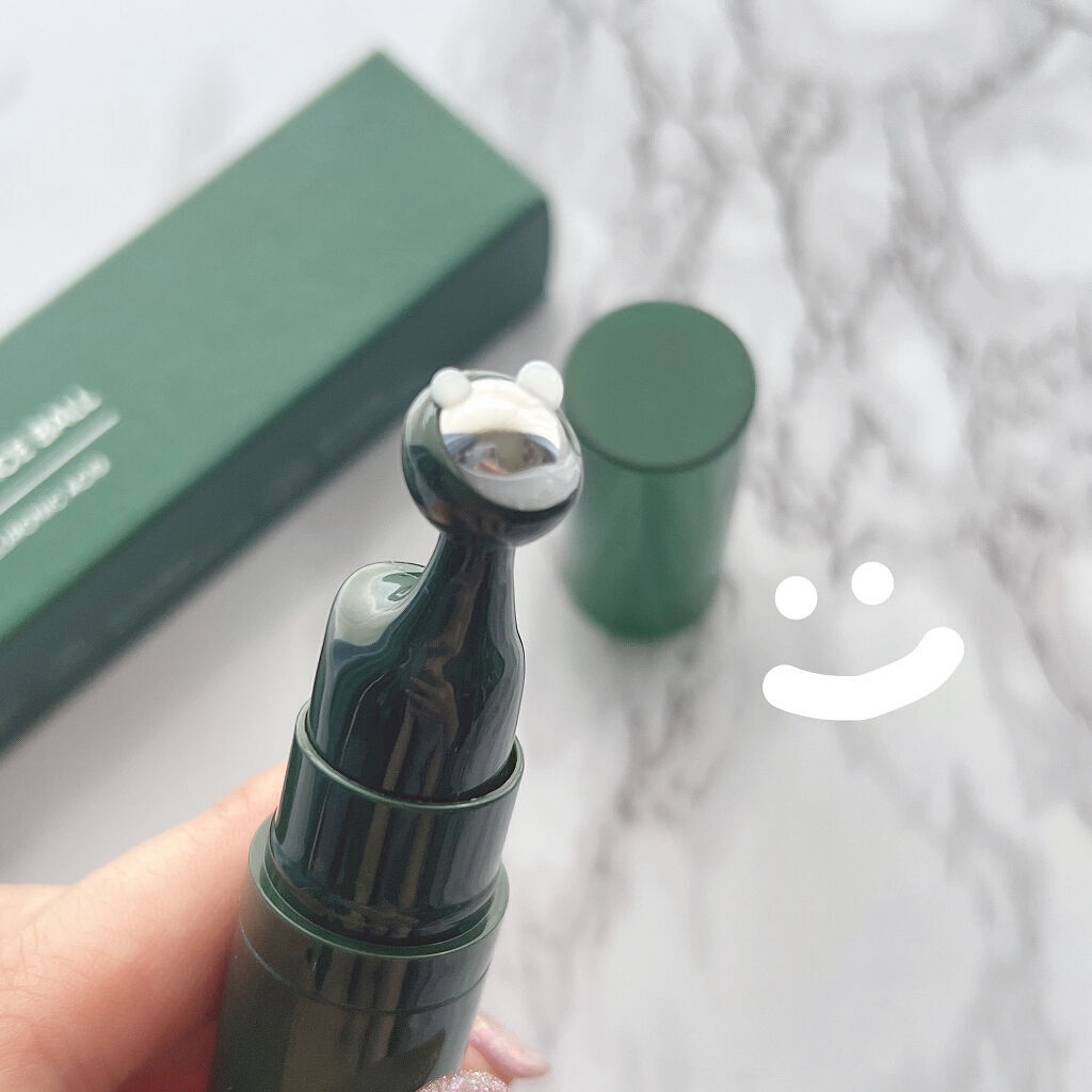 グリーンティーシード アイ＆フェイスボール/innisfree/美容液を使ったクチコミ（2枚目）