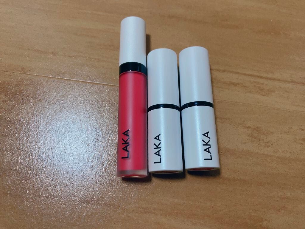 スムースマットリップスティック/Laka/口紅を使ったクチコミ(1枚目)