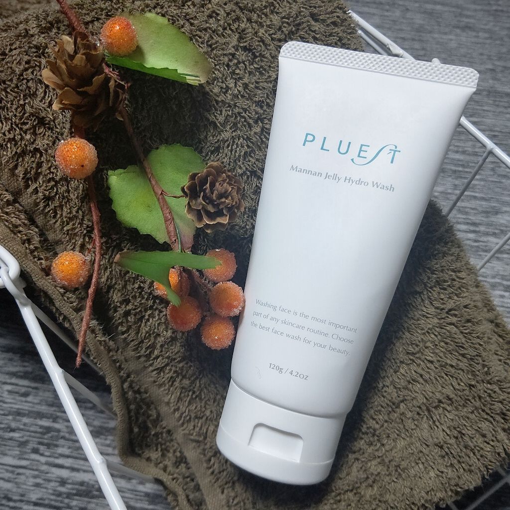 マンナンジェリーハイドロウォッシュ/PLUEST/洗顔料を使ったクチコミ(1枚目)