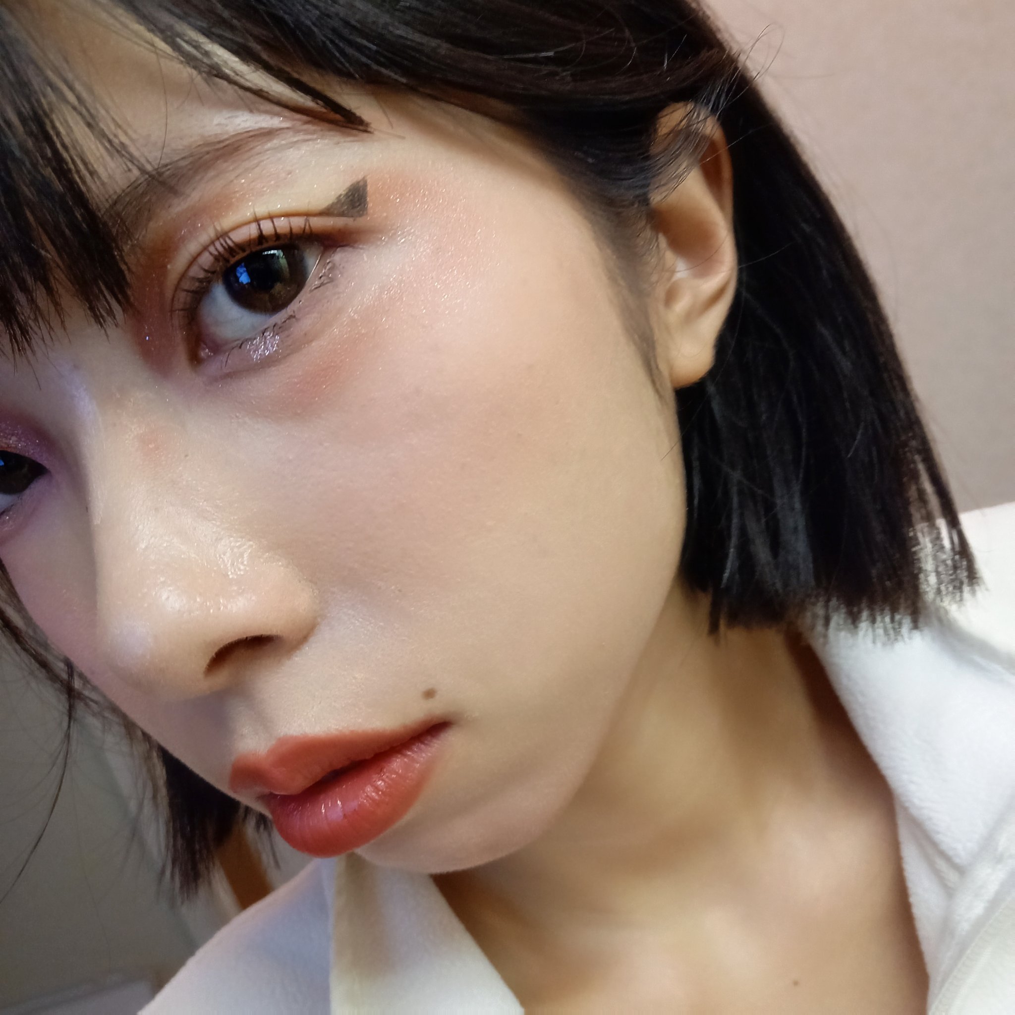 スリムスティックメルティングマット SM001 デジャヴ /hince/口紅を使ったクチコミ（3枚目）