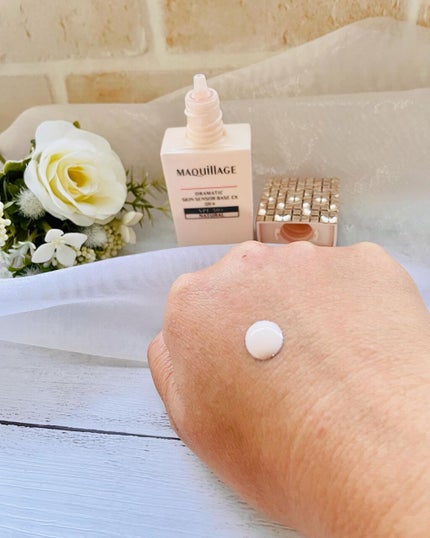 ドラマティックスキンセンサーベース EX UV+/マキアージュ/化粧下地を使ったクチコミ(4枚目)