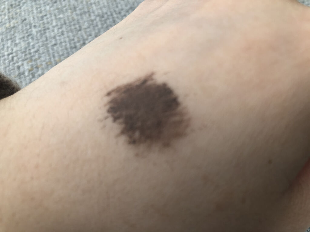 3DアイブロウカラーN BR-7 ダークグレージュ（ダークブラウン～黒髪・暗めの髪色に合う）/KATE/眉マスカラを使ったクチコミ（3枚目）