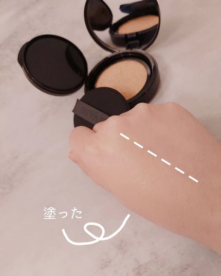 ベルベットジュエルクッション/BIVABOO/クッションファンデーションを使ったクチコミ(6枚目)