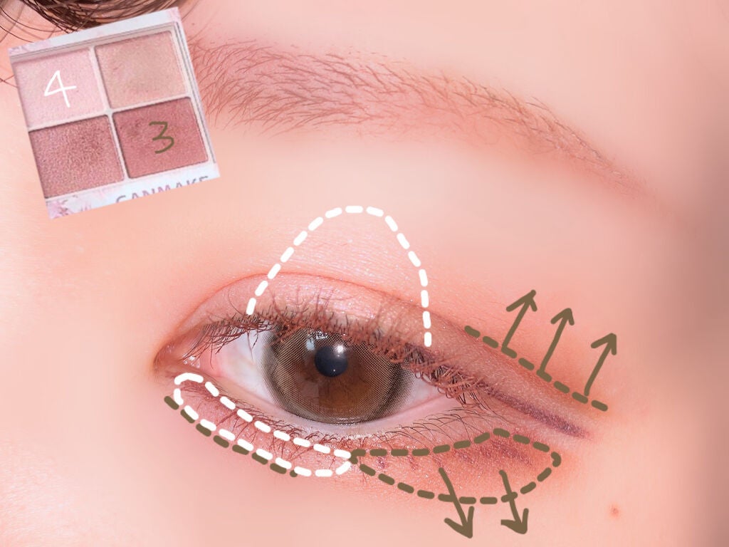 描くふたえアイライナー/CEZANNE/リキッドアイライナーを使ったクチコミ(9枚目)