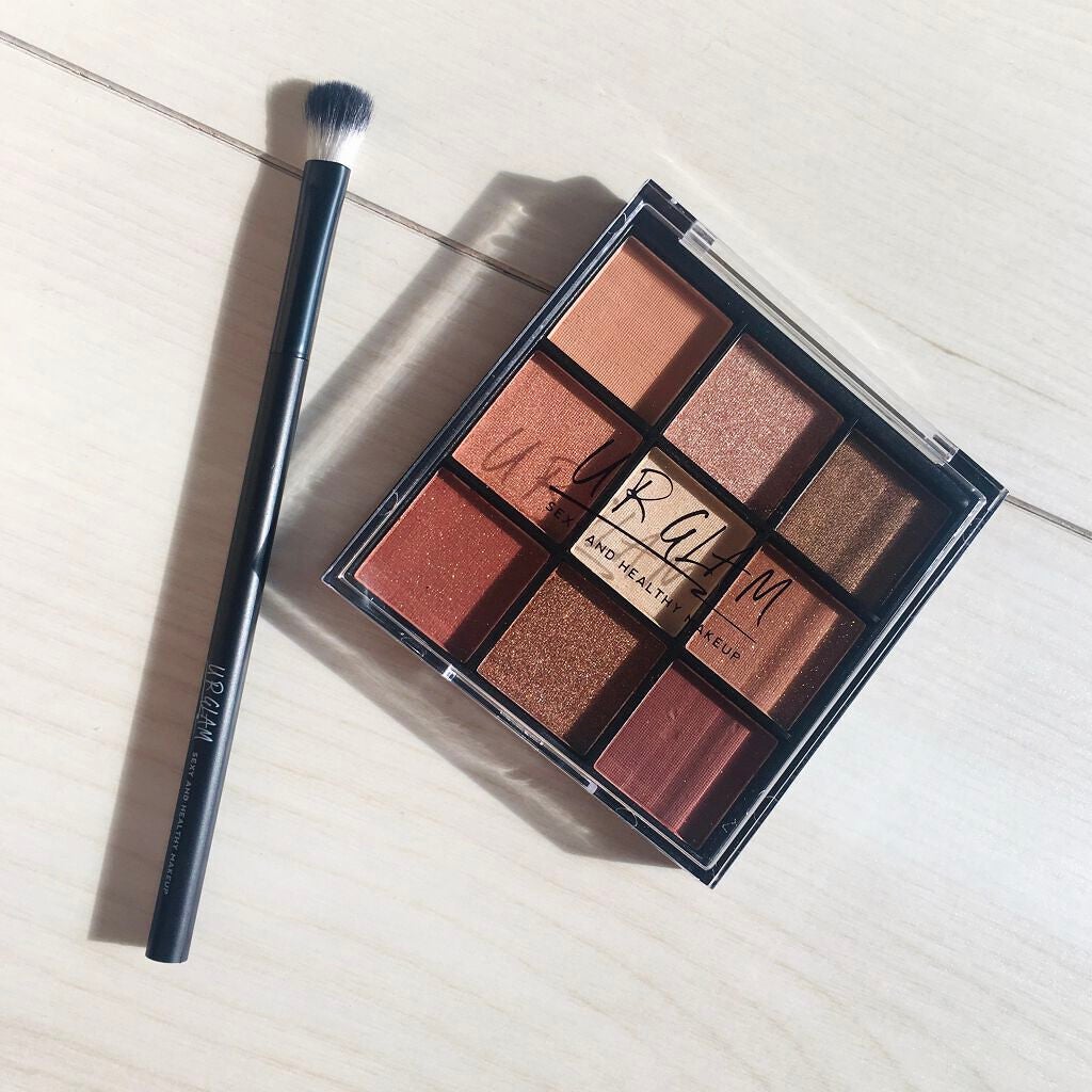UR GLAM BLOOMING EYE COLOR PALETTE/U R GLAM/アイシャドウパレットを使ったクチコミ(1枚目)