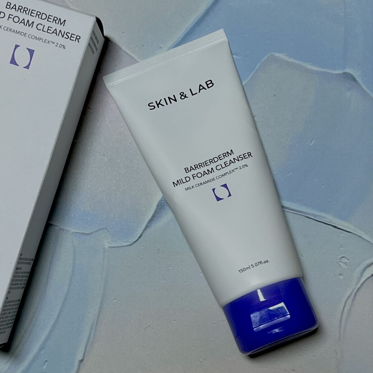 バリアダーム マイルドクレンザー/SKIN&LAB/洗顔フォームを使ったクチコミ（1枚目）