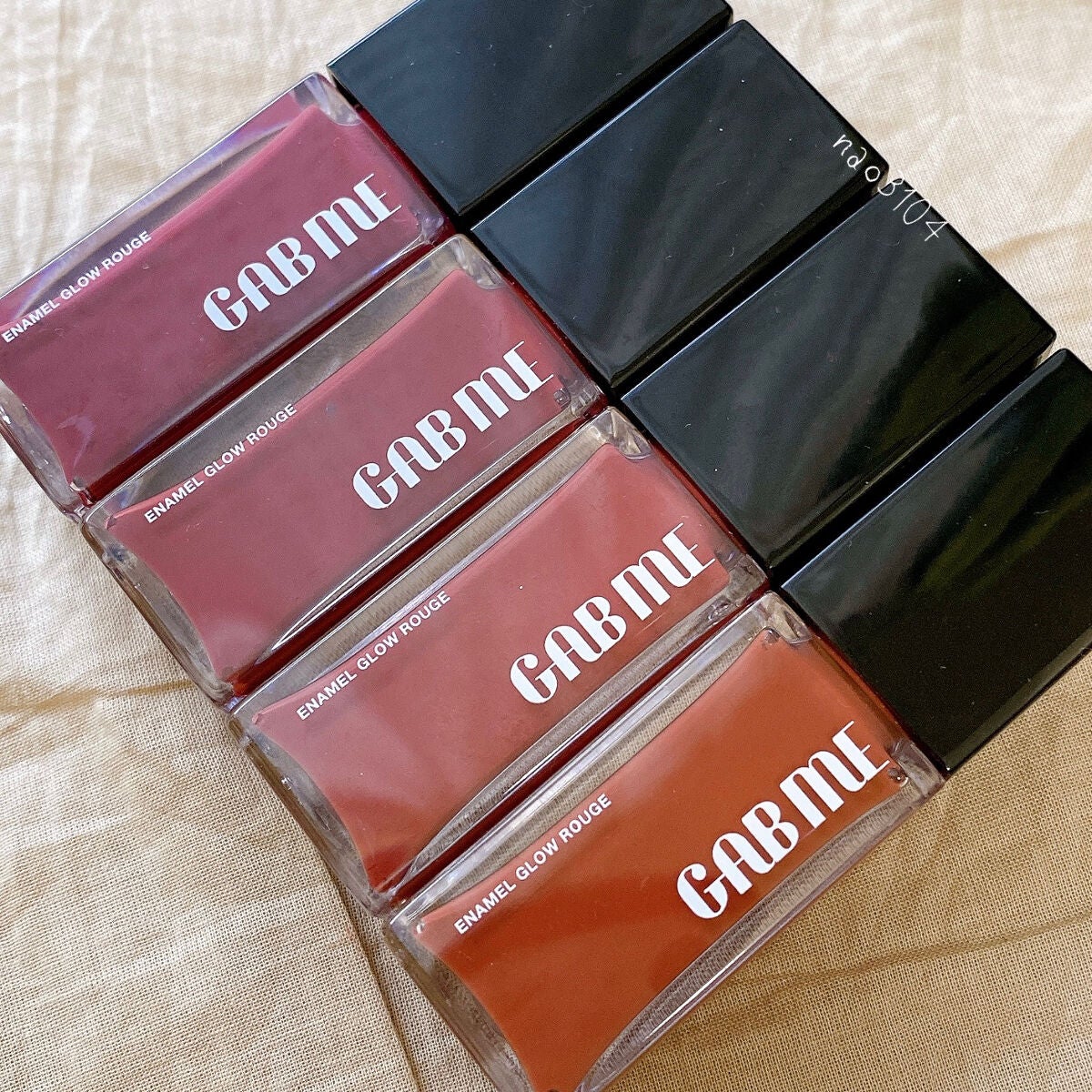エナメルグロールージュ/GAB ME/口紅を使ったクチコミ(9枚目)