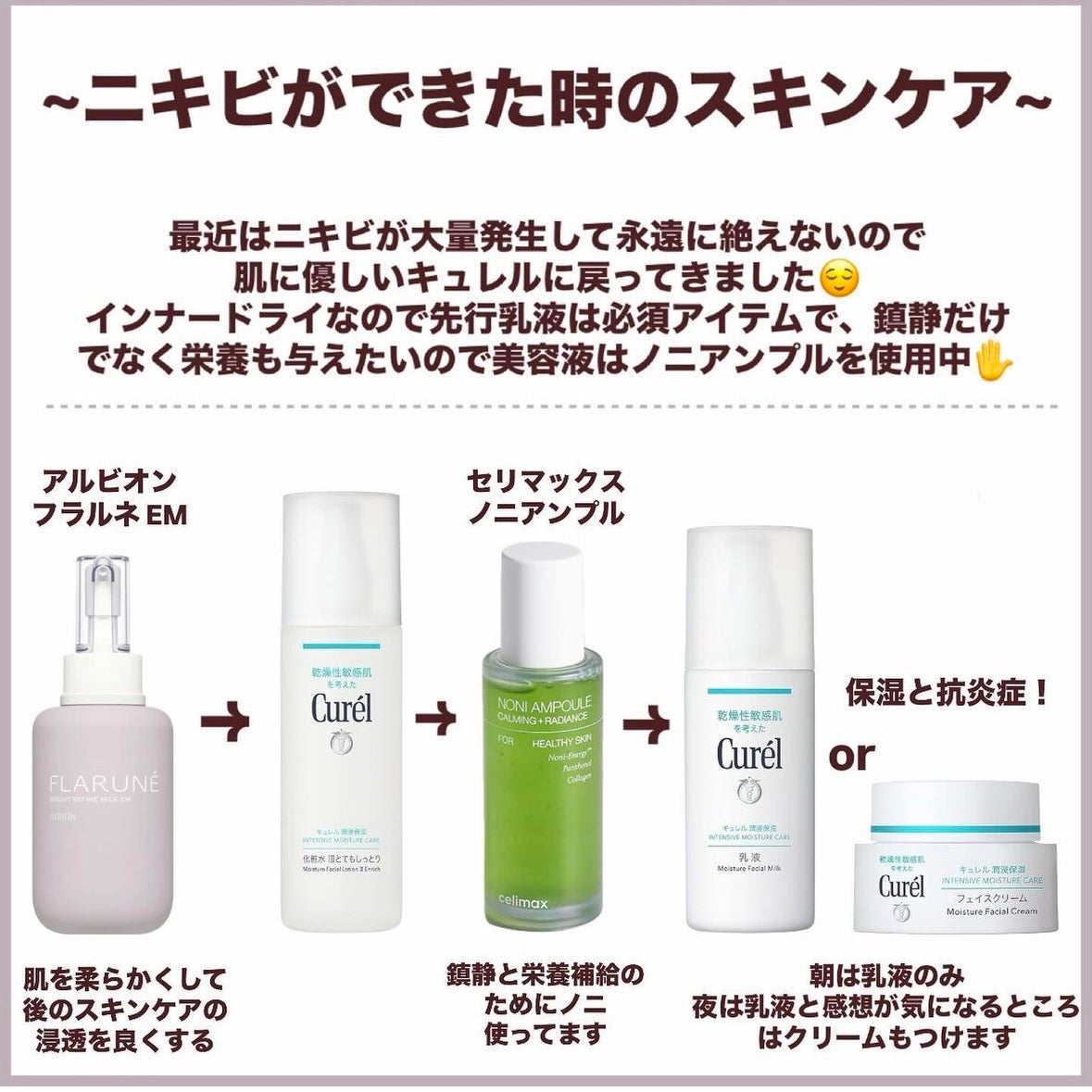 潤浸保湿 フェイスクリーム/キュレル/フェイスクリームを使ったクチコミ(6枚目)