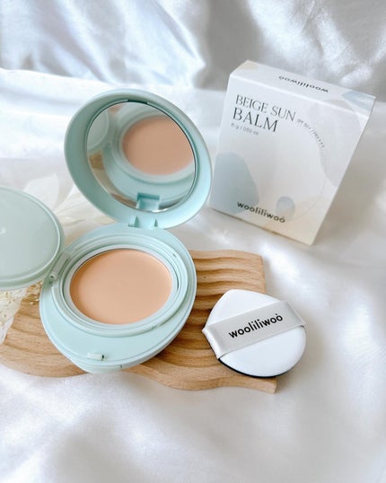 ベージュサンバーム/wooliliwoo/化粧下地を使ったクチコミ(2枚目)