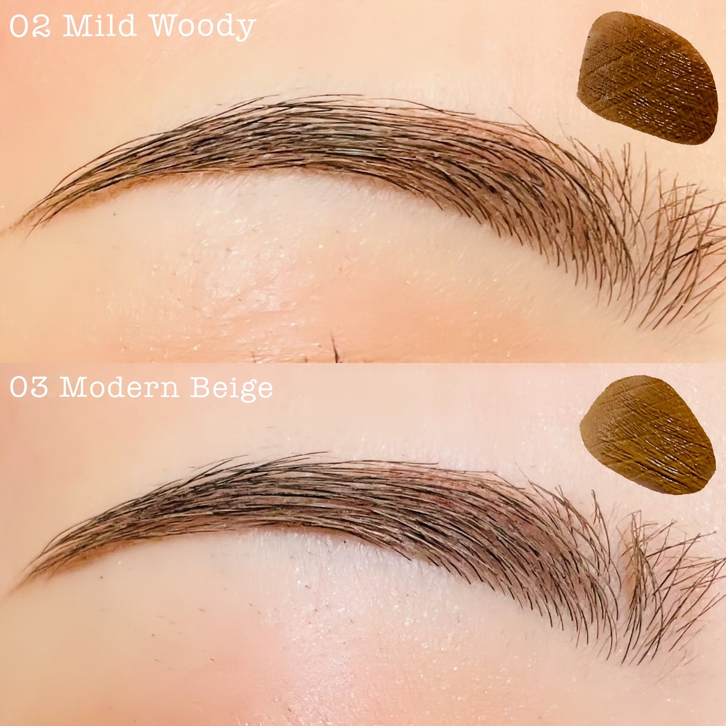 ハンオールブロウカラ/rom&nd/眉マスカラを使ったクチコミ(5枚目)