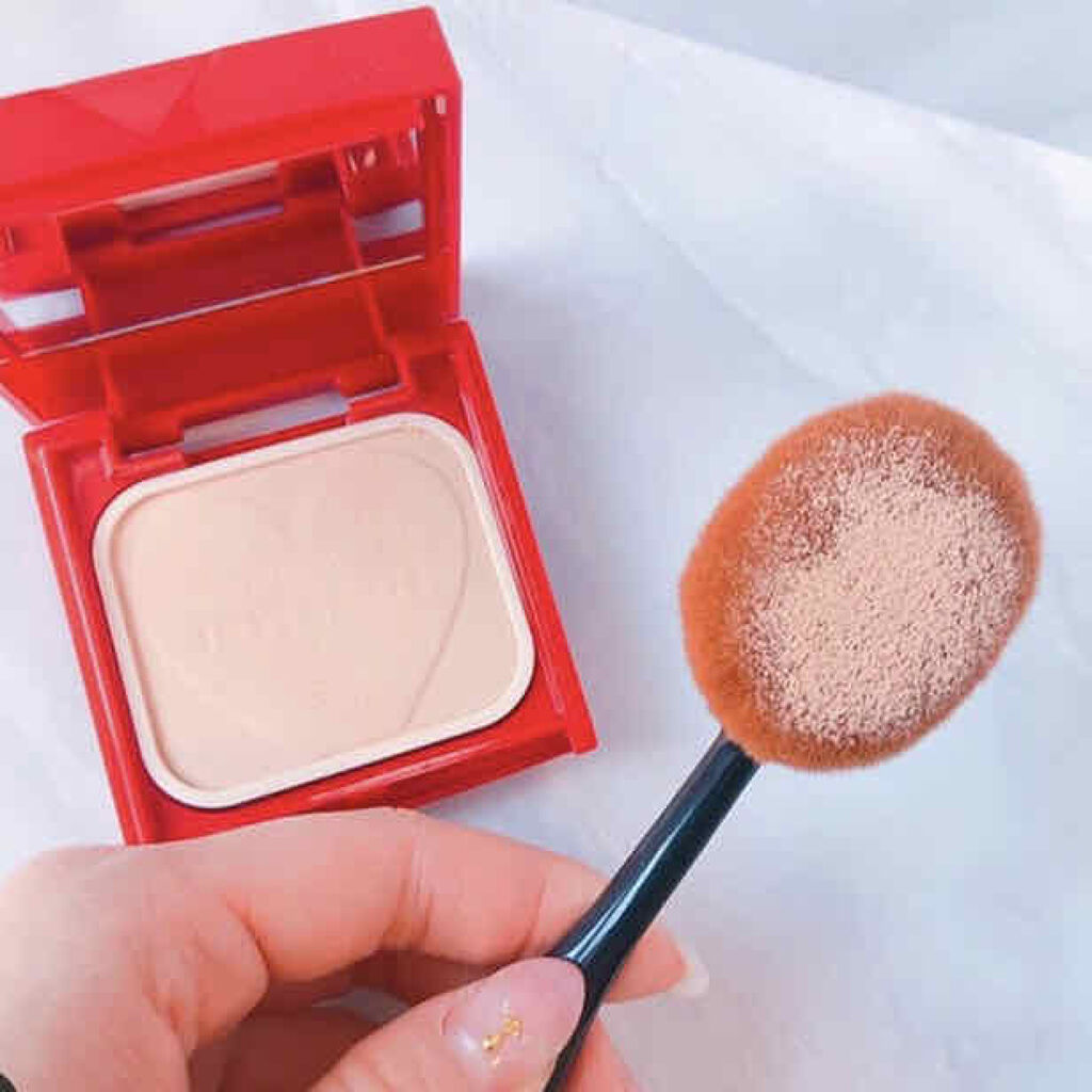 ラージサイズ/エアリーブラシ/メイクブラシを使ったクチコミ（2枚目）