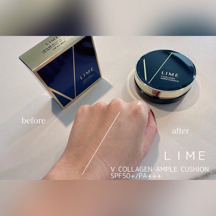 V コラーゲン アンプル クッション/LIME/クッションファンデーションを使ったクチコミ(2枚目)