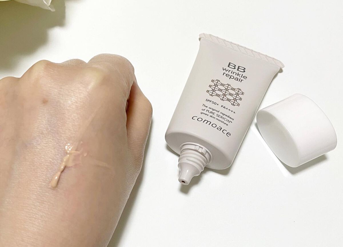 リンクルリペアBB/コモエース/BBクリームを使ったクチコミ(2枚目)