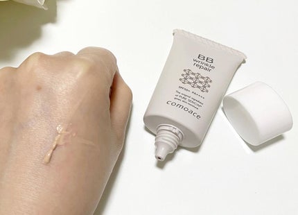 リンクルリペアBB/コモエース/BBクリームを使ったクチコミ(2枚目)