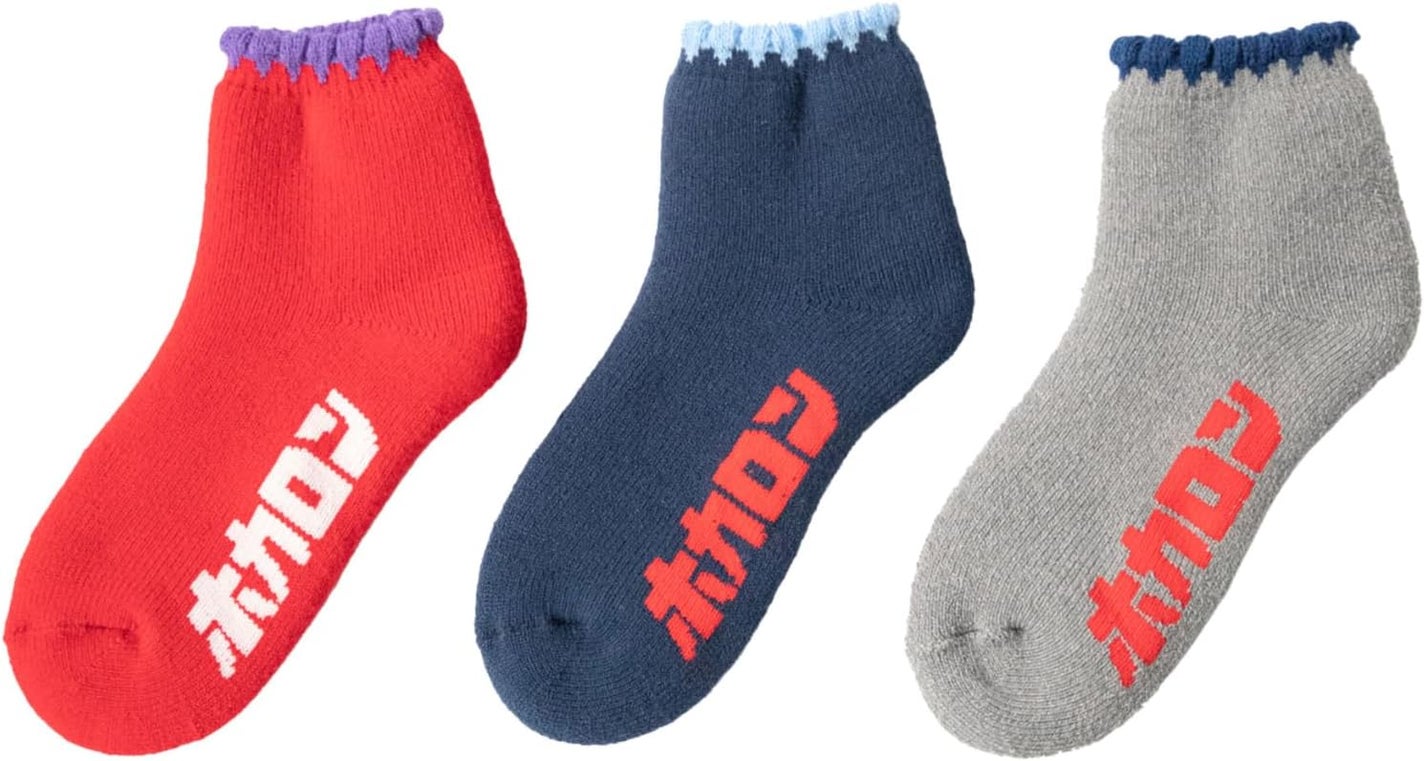 ホカロン ルームソックス 3足セット Renfro Japan