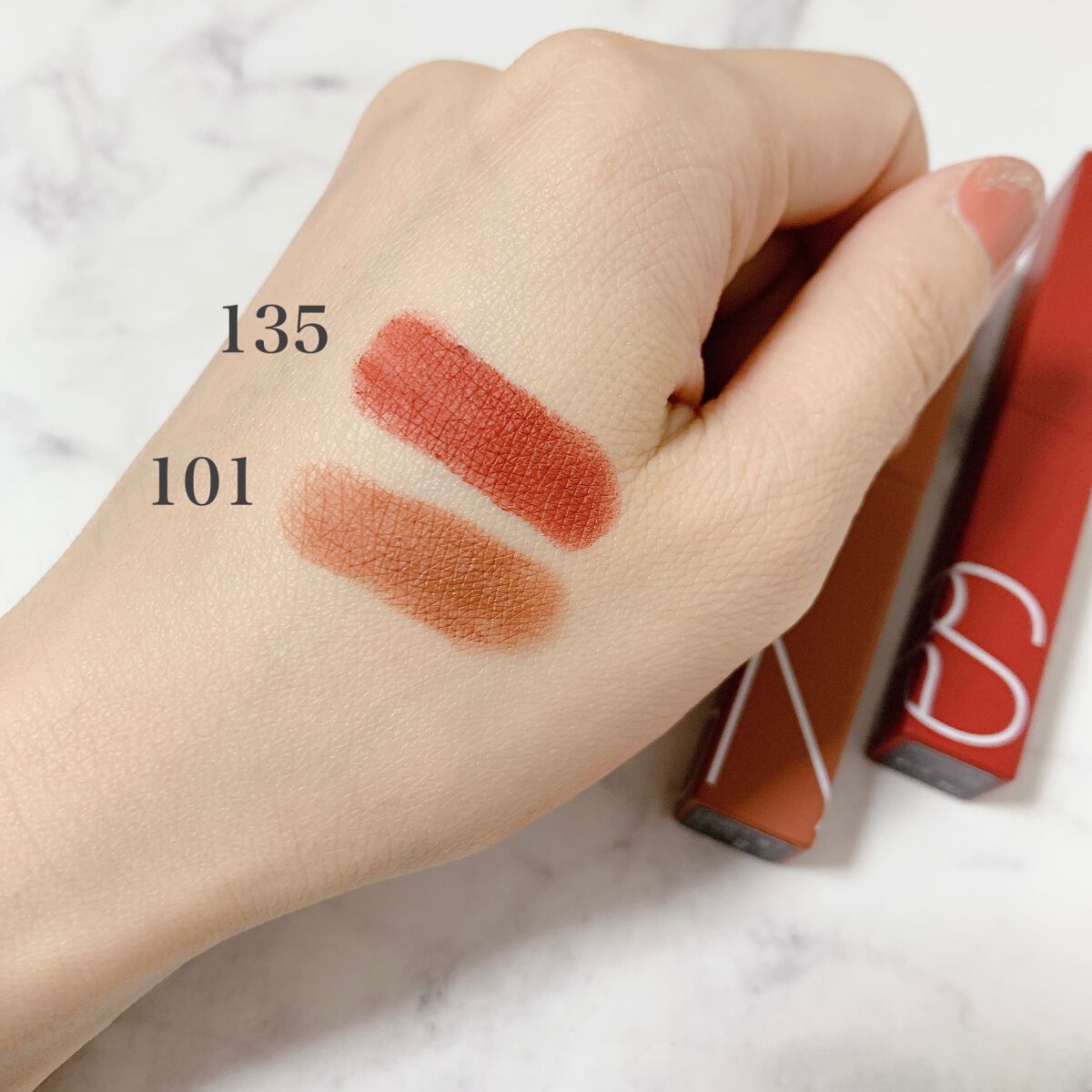 パワーマット リップスティック/NARS/口紅を使ったクチコミ(3枚目)