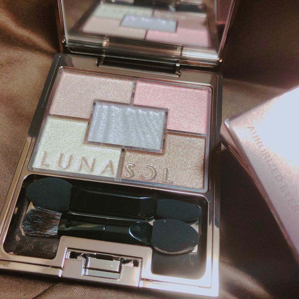 オーロライズアイズ/LUNASOL/アイシャドウパレットを使ったクチコミ(1枚目)