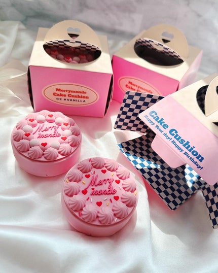 ハッピーユアデイクッション/Merrymonde/クッションファンデーションを使ったクチコミ(3枚目)