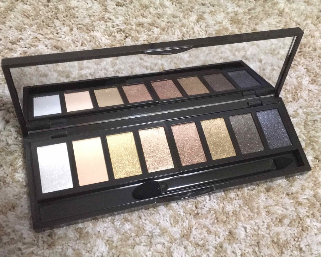 グラマラスリッチ アイパレット (クリスマスコフレ 2018)/Visée/メイクアップキットを使ったクチコミ（2枚目）