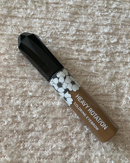 カラーリングアイブロウ 04 ナチュラルブラウン/ヘビーローテーション/眉マスカラを使ったクチコミ(2枚目)