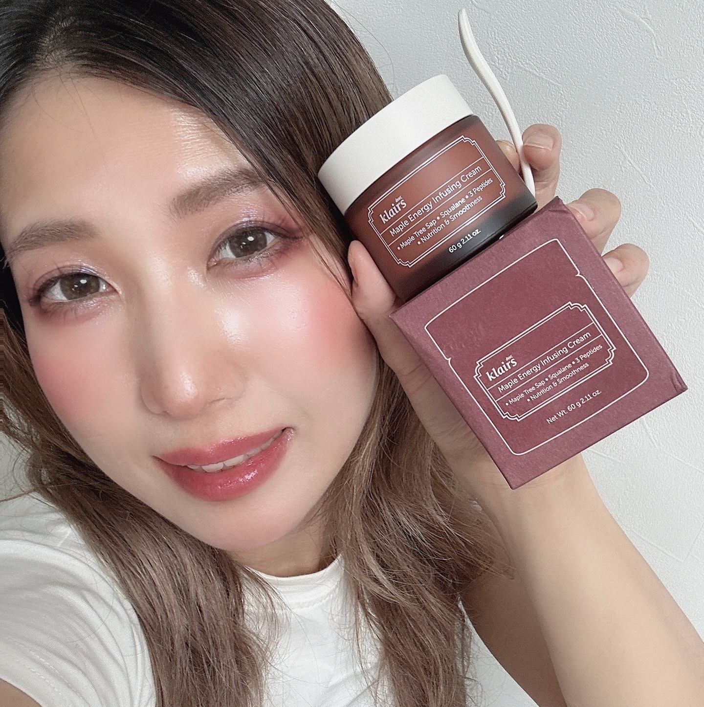 メープルエナジーインフュージングクリーム/Klairs/フェイスクリームを使ったクチコミ（2枚目）