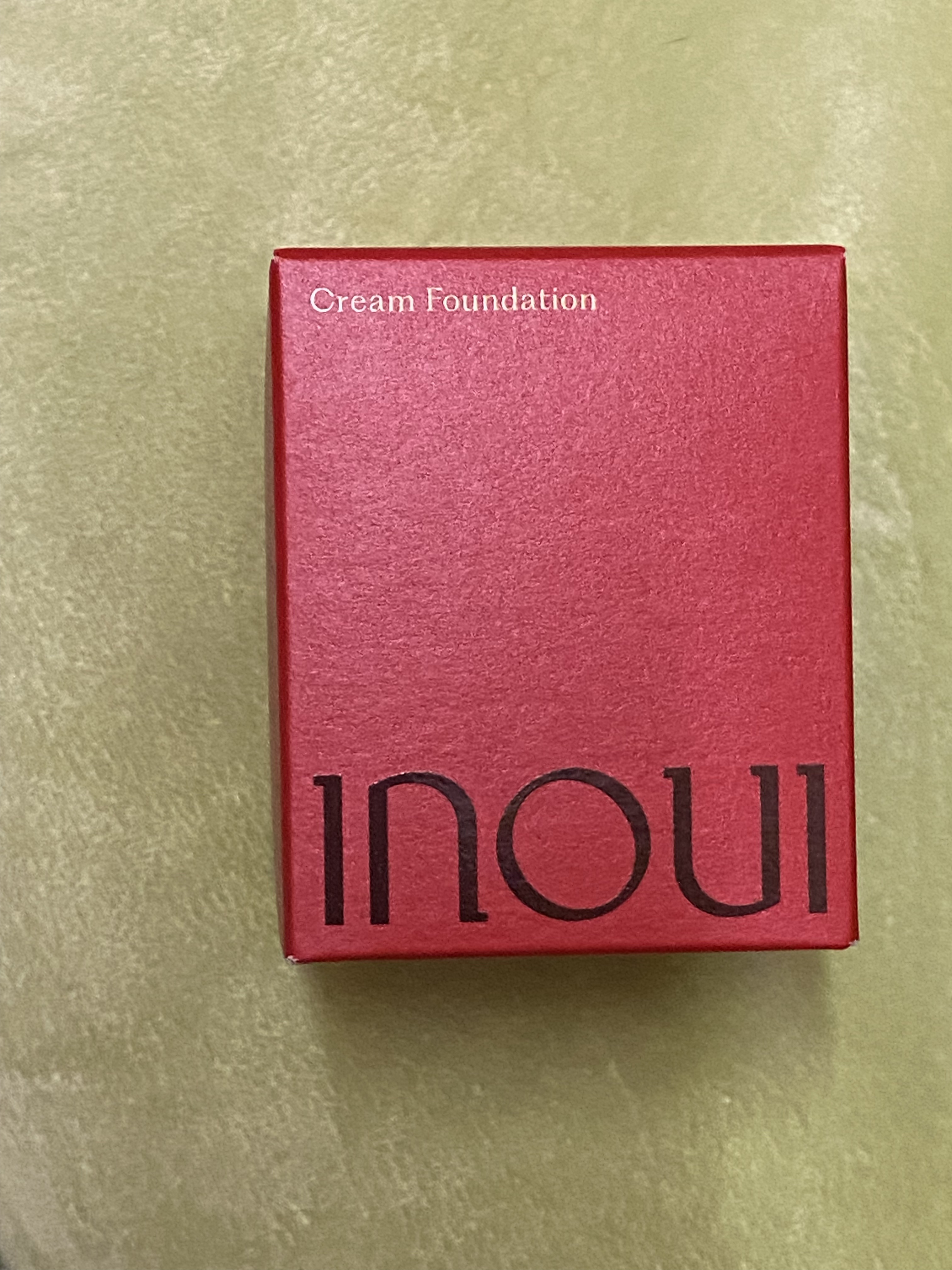 クリームファンデーション 00/INOUI/クリーム・エマルジョンファンデーションを使ったクチコミ（1枚目）