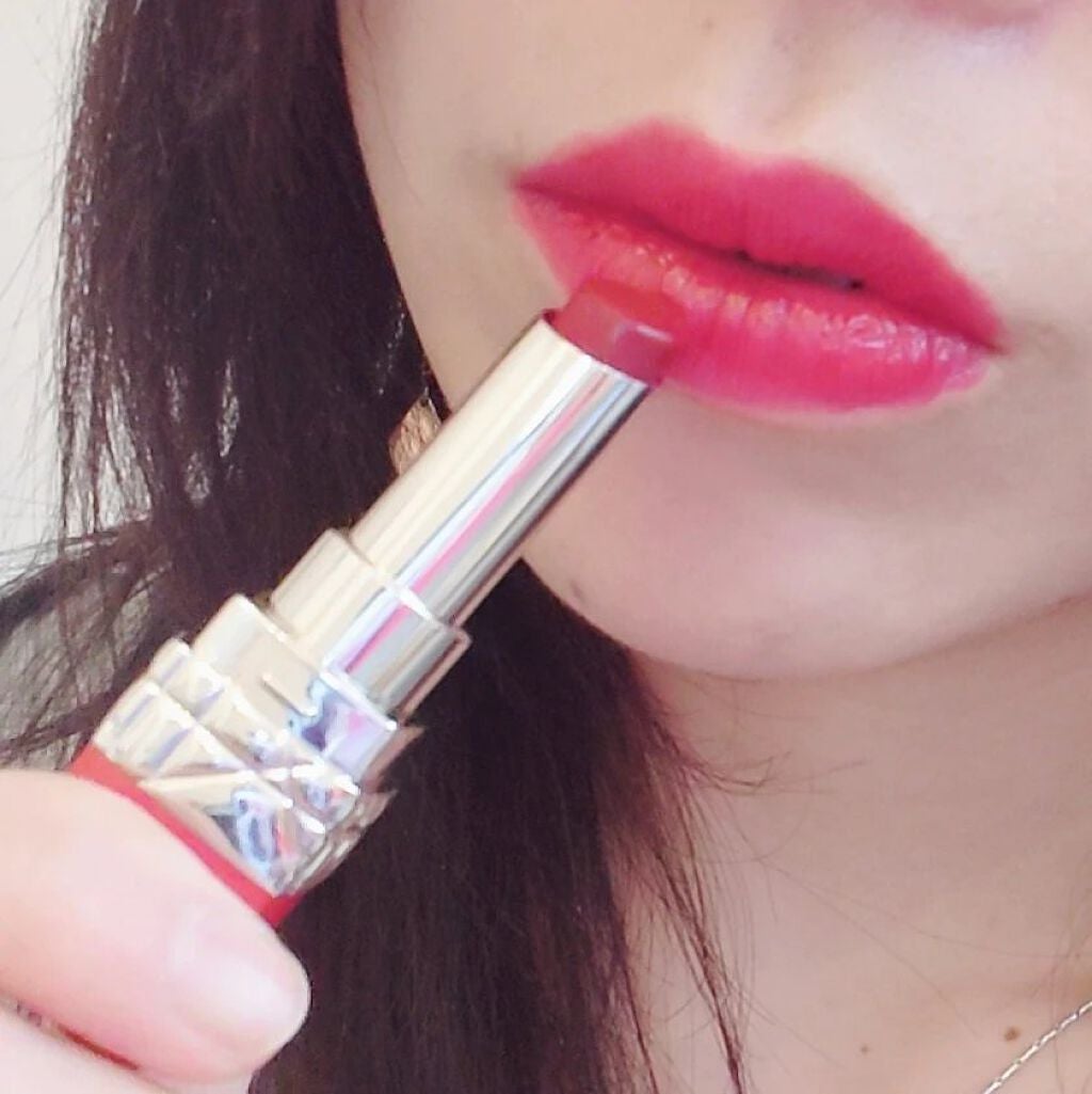 ルージュ ディオール ウルトラ ルージュ/Dior/口紅を使ったクチコミ(4枚目)