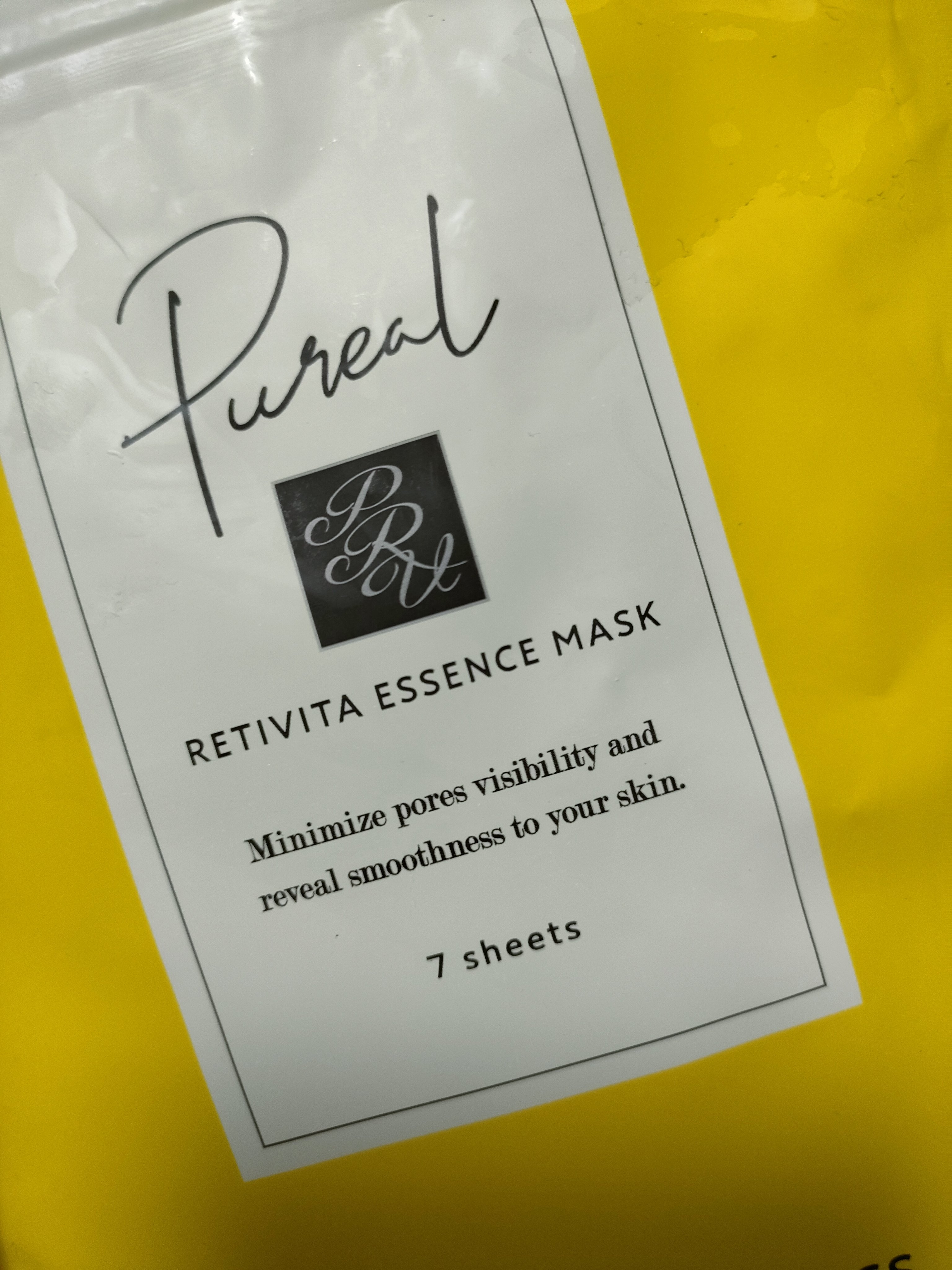 レチビタエッセンスマスク/ピュレア/シートマスク・パックを使ったクチコミ（1枚目）