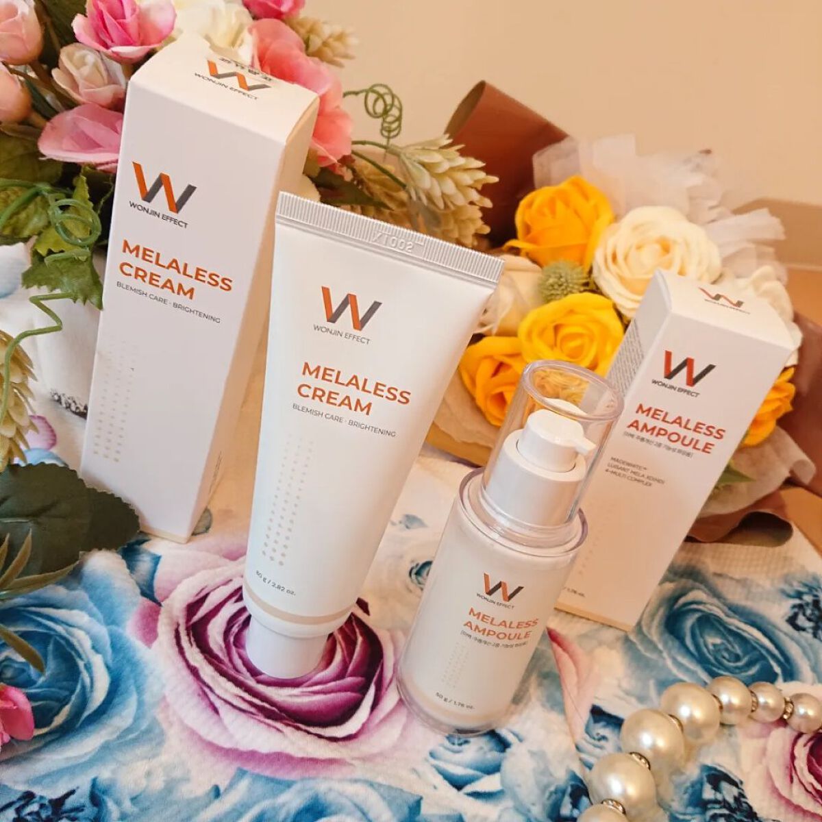 MELALESS CREAM/WONJIN EFFECT/フェイスクリームを使ったクチコミ（1枚目）