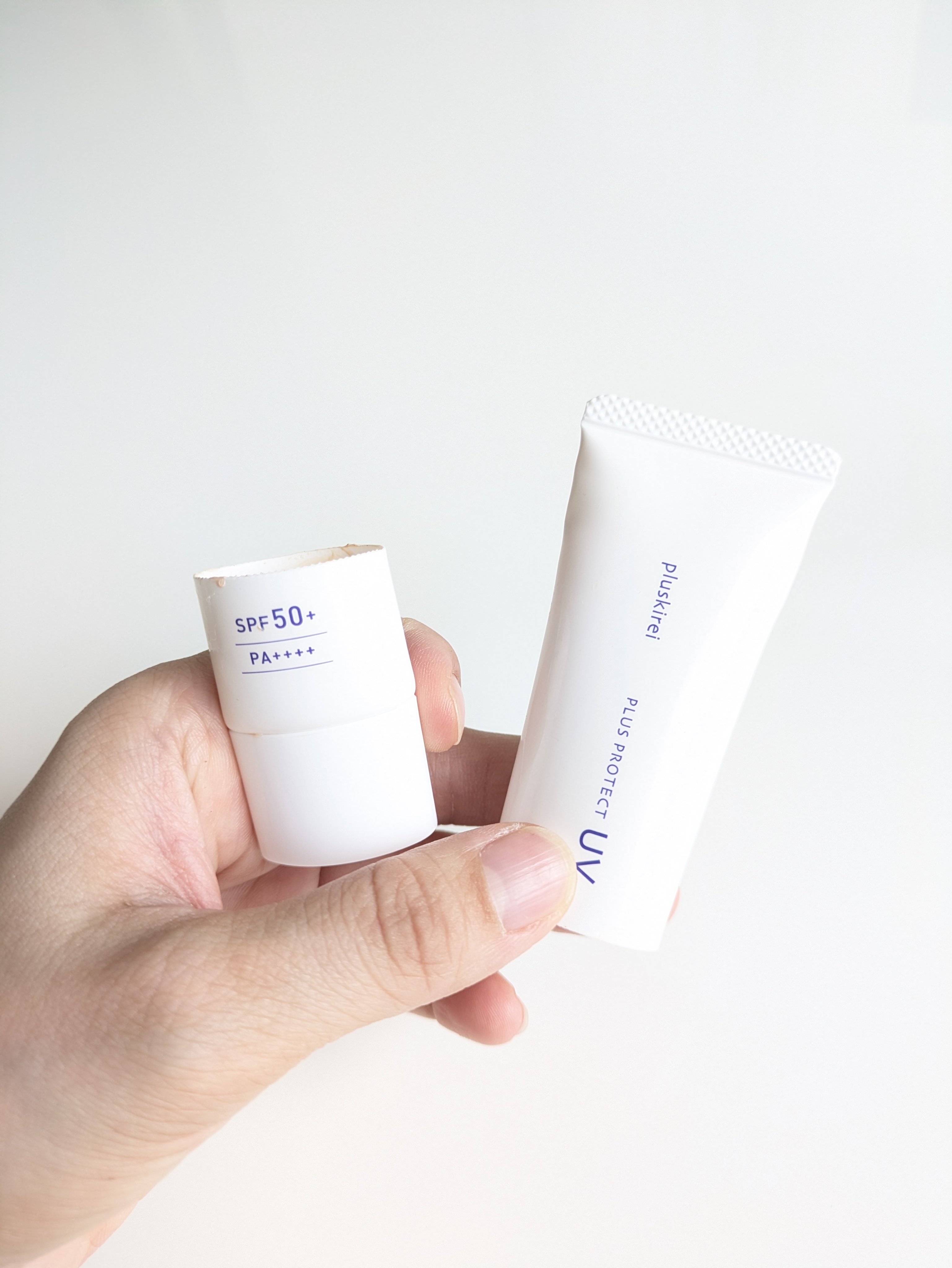 プラスプロテクトUV/プラスキレイ/日焼け止めクリームを使ったクチコミ（1枚目）