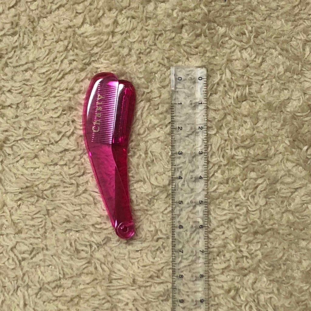 マスカラコーム メタルN(ナチュラル)/チャスティ/その他化粧小物を使ったクチコミ(3枚目)