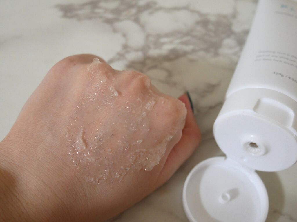 マンナンジェリーハイドロウォッシュ/PLUEST/洗顔料を使ったクチコミ（3枚目）