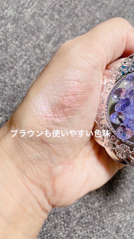 ジルスチュアート クリスタルブルーム ペタルクチュールアイズ デュオ/JILL STUART/アイシャドウパレットを使ったクチコミ(4枚目)