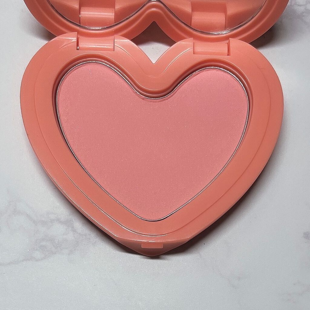 Luv Beam Cheek/lilybyred/パウダーチークを使ったクチコミ（3枚目）