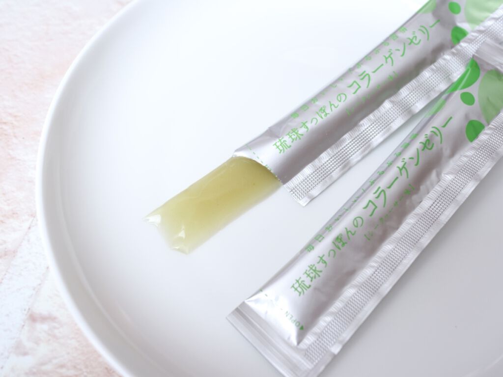 琉球すっぽんのコラーゲンゼリー シークヮーサー味/しまのや/食品を使ったクチコミ（2枚目）