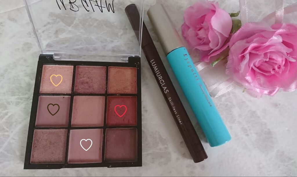 UR GLAM　BLOOMING EYE COLOR PALETTE/U R GLAM/アイシャドウパレットを使ったクチコミ（3枚目）