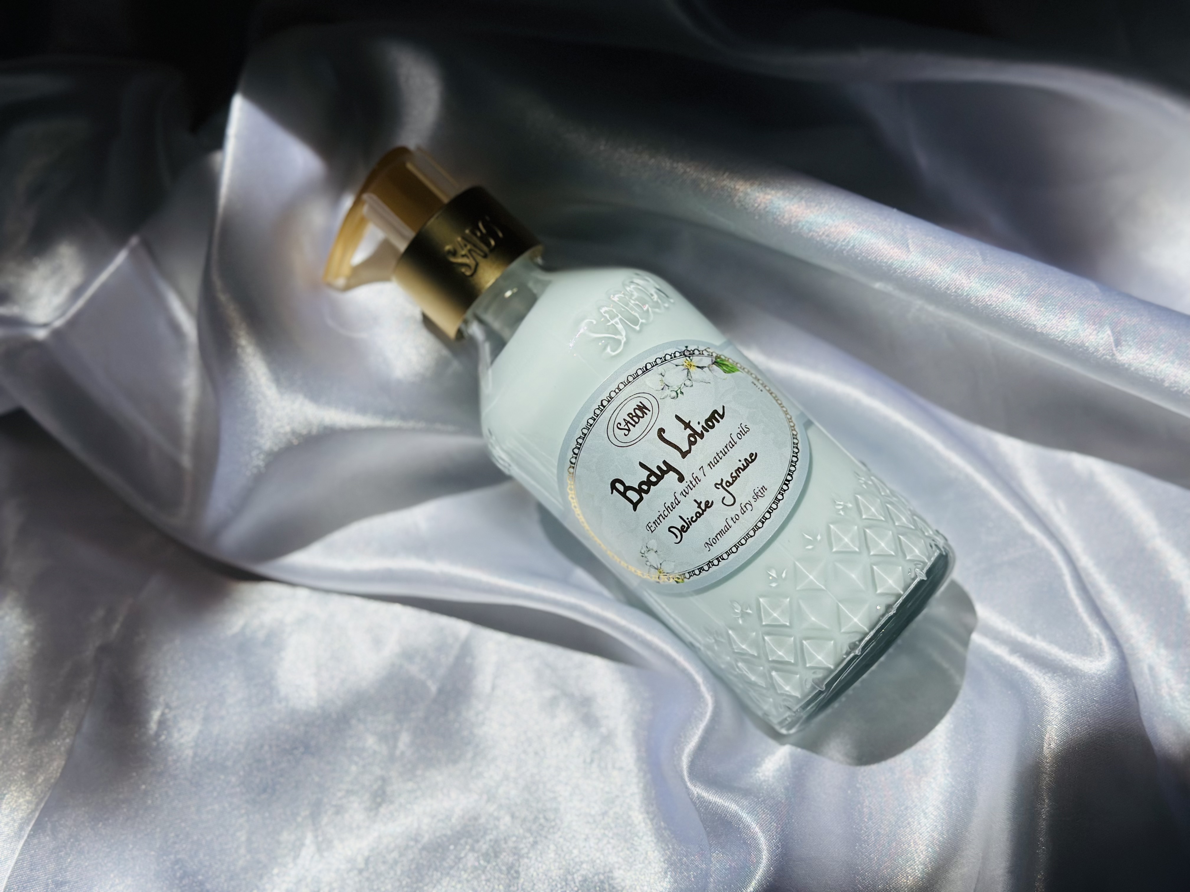 ボディローション デリケート・ジャスミン（ボトル）/SABON/ボディローションを使ったクチコミ（1枚目）