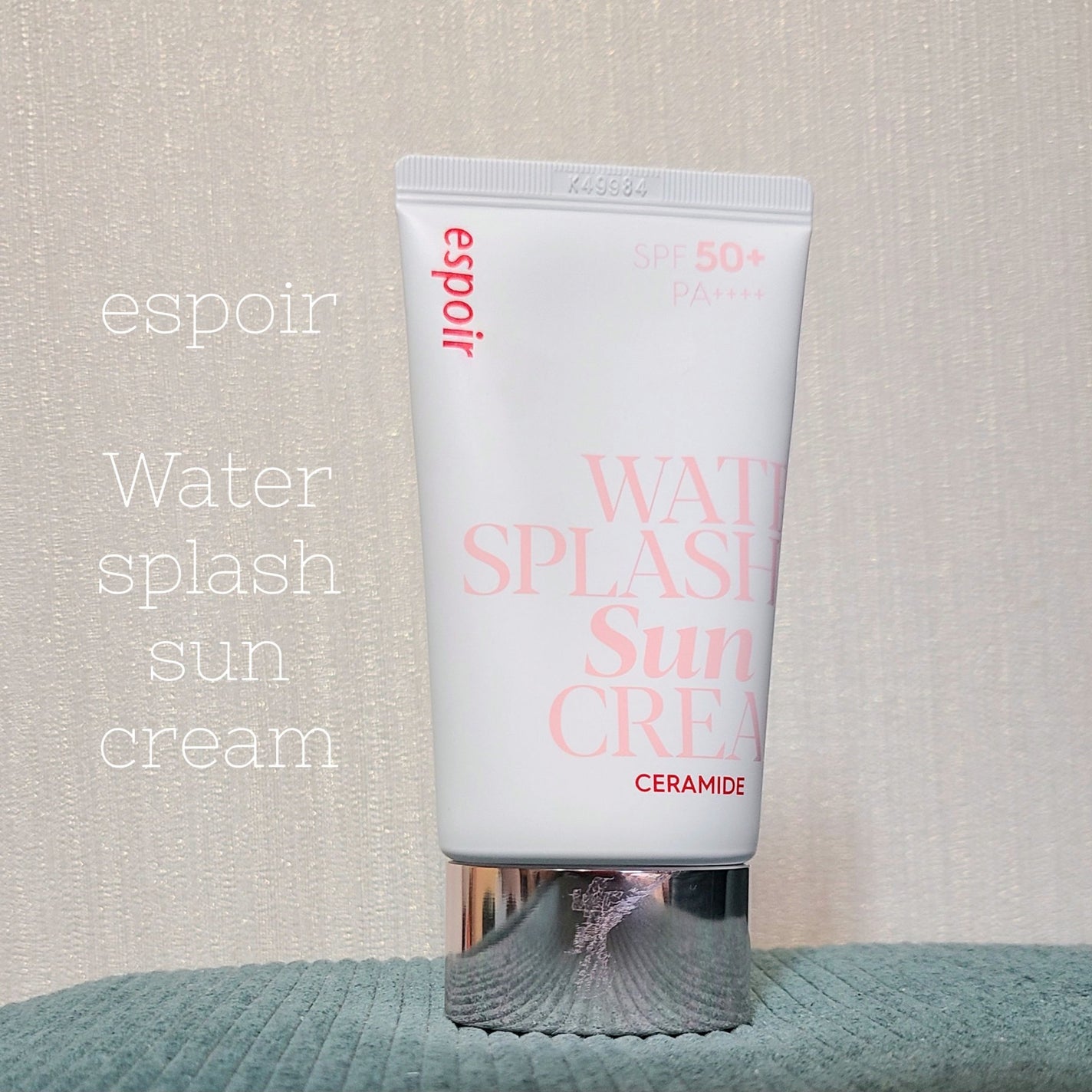 ウォータースプラッシュサンクリーム セラミド/espoir/日焼け止めクリームを使ったクチコミ(1枚目)