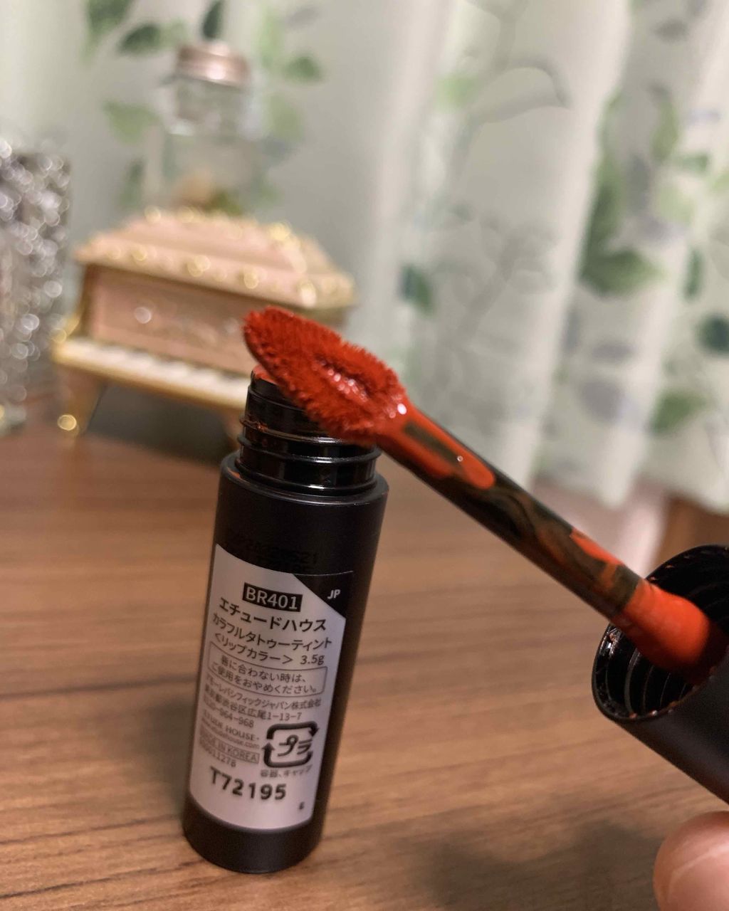 カラフルタトゥーティント/ETUDE/口紅を使ったクチコミ（2枚目）