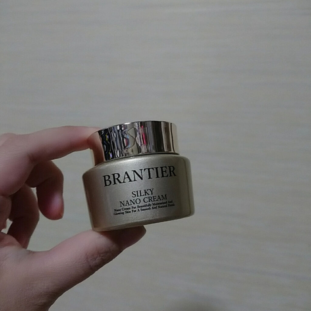 シルキーナノクリーム/BRANTIER/フェイスクリームを使ったクチコミ（1枚目）