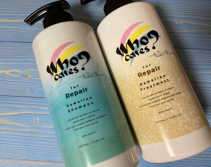 ハワイアンシャンプー&トリートメント <リペア>/who cares?/市販シャンプーを使ったクチコミ(1枚目)