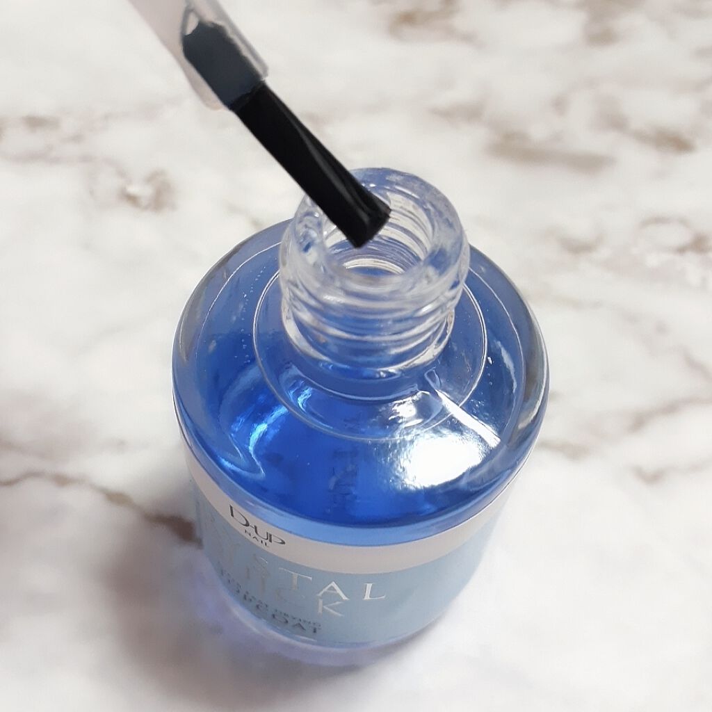 クリスタルクイック トップコート/D-UP/ネイルトップコートを使ったクチコミ（2枚目）