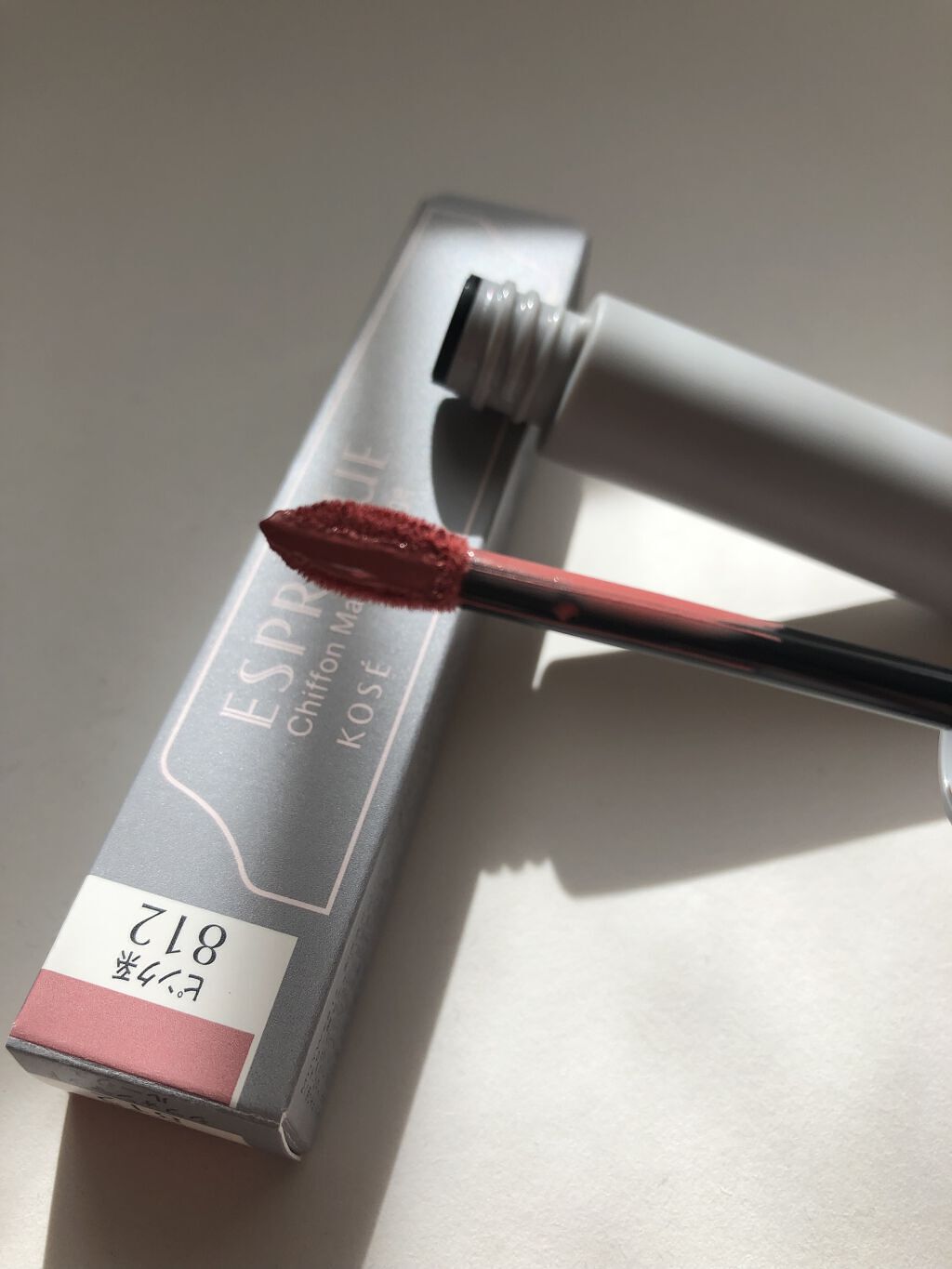 シフォンマット ルージュ/ESPRIQUE/口紅を使ったクチコミ（1枚目）