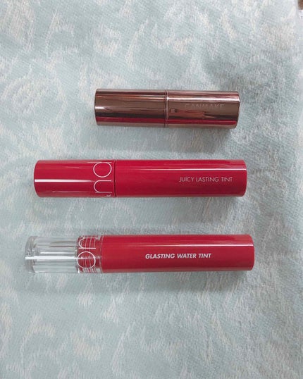 グラスティングウォーターティント/rom&nd/リップティントを使ったクチコミ(2枚目)